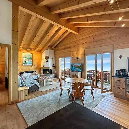Alpine Glow Retreat - 4 Valleys - Swiss Alps Appartement *