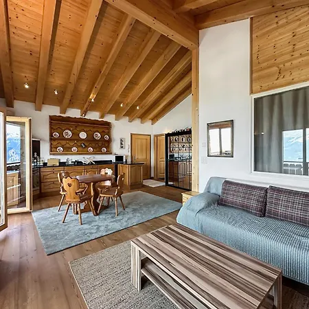 Alpine Glow Retreat - 4 Valleys - Swiss Alps شقة نينداز